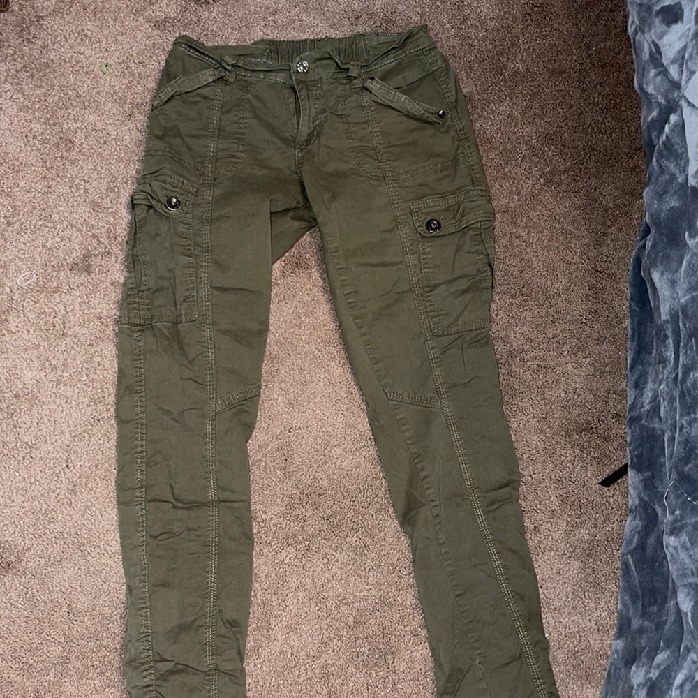 Army green pants